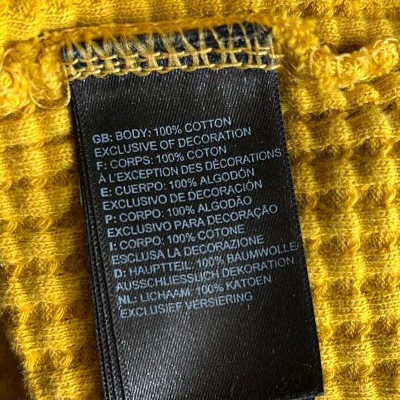 The North Face waffle mockneck shirt M - Picture 6 of 7